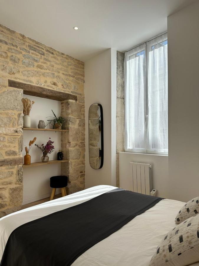 La Cabotte - Confort & Charme Au Centre Historique - Balcon Sur Cour 第戎 外观 照片